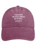 I Told My Wife To Embrace Her Mistakes She Hugged Me Adjustable Denim Hat