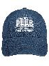 Men’s A Day Without Beer Probably Wouldn’t Kill Me But Why Take The Risk Adjustable Denim Hat