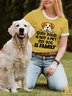 Lilicloth X Funnpaw X Manikvskhan My Dog Is Not A Pet My Dog Is Family Women's T-Shirt
