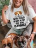 Lilicloth X Funnpaw X Manikvskhan My Dog Is Not A Pet My Dog Is Family Women's T-Shirt