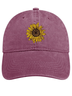 Sunflower Adjustable Denim Hat