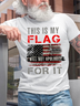 Men's This Is My Flag Casual T-Shirt