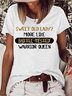 Sweet Old Lady? More Like Battle-Tested Warrior Queen Cotton-Blend Crew Neck Casual T-Shirt