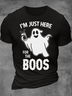 Men's Halloween Casual Cotton Crew Neck T-Shirt