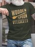 Men’s Wooden Spoon Survivor  Casual Crew Neck Regular Fit T-Shirt