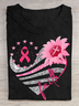 Breast Cancer Bundle In October We Wear Pink Cotton T-Shirt