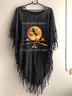 Women's Funny Halloween On The Dark Desert Highway Cool Wind In My Hair Fringed Top