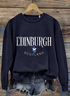 Scottish Castle Round Neck Sweatshirt