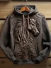 Men's Vintage Horse Print Hoodie